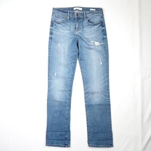 Banana Republic Women's Jeans Low Rise Straight Blue Size 26